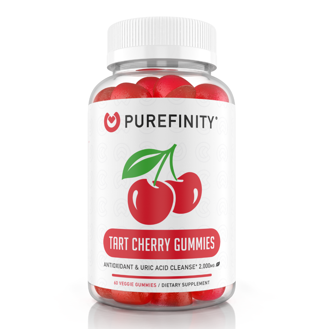 Tart Cherry Gummies for Uric Acid Flush (60 Gummies)